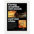 Rolex Day-Date Vintage Poster Ad