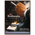 Rothmans Vintage Poster Ad - Rothman Kingsize