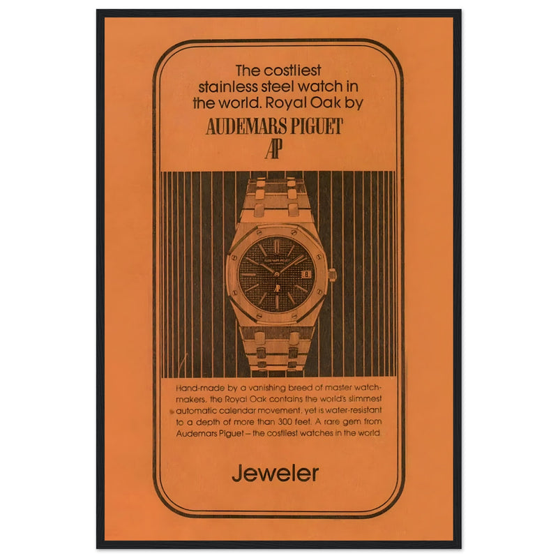 Audemars Piguet Royal Oak Vintage Poster Ad
