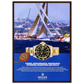 Rolex Submariner Offshore Champions Vintage Poster Ad