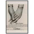 Cartier Love Bangles Vintage Poster