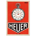 Heuer 1963 Vintage Poster Ad