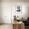 Porsche 911 Vintage Ad Poster