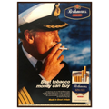 Rothmans King Size Best Tobacco Money Can Buy Vintage Poster Ad
