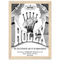 Rolex Hong Kong Jewellers Vintage Poster Ad