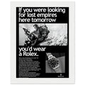 Rolex Submariner Vintage Poster Ad