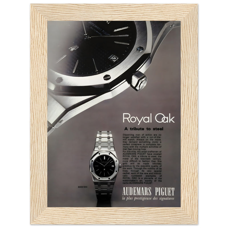 Audemars Piguet Royal Oak Vintage Poster Ad