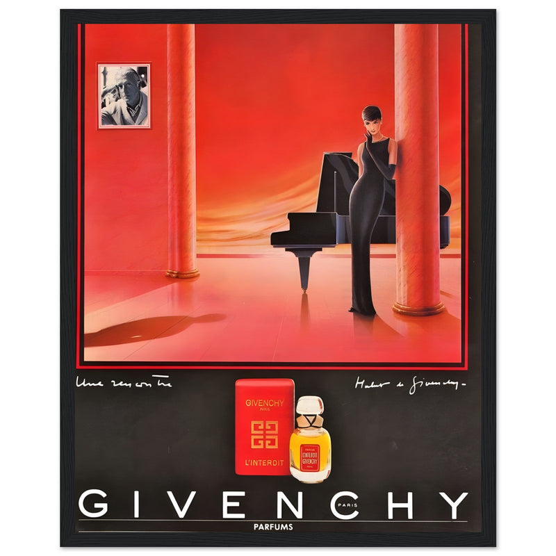 Givenchy Parfums Vintage Poster Ad