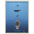 Rolex Deepsea Vintage Poster Ad