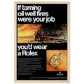 Rolex Day-Date Vintage Poster Ad
