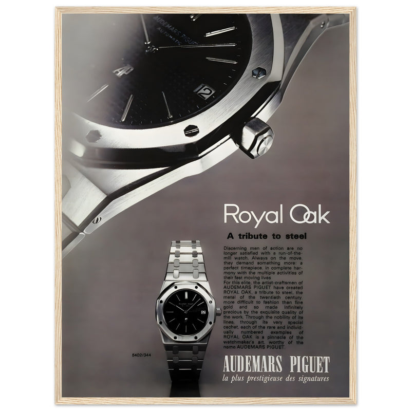 Audemars Piguet Royal Oak Vintage Poster Ad
