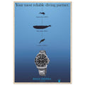 Rolex Deepsea Vintage Poster Ad