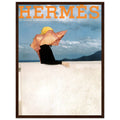 Hermes Le Monde Vintage Poster