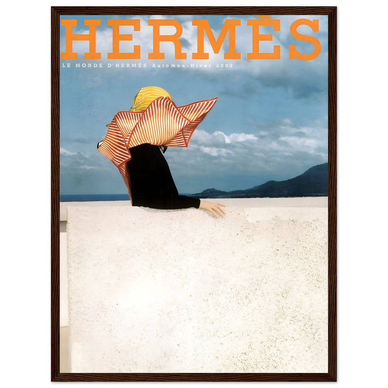 Hermes Le Monde Vintage Poster
