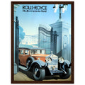 Rolls-Royce Best Car In The World Vintage Poster Ad