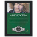 Rolex Explorer Vintage Poster Ad