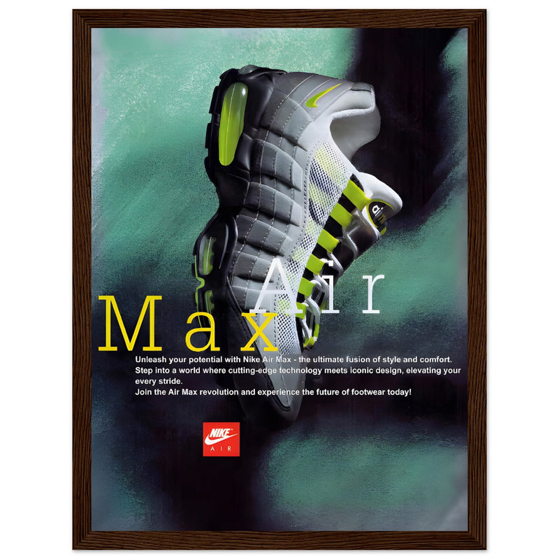 Nike Air Max Vintage Poster Ad