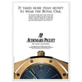 Audemars Piguet Master Watchmaker Vintage Poster Ad