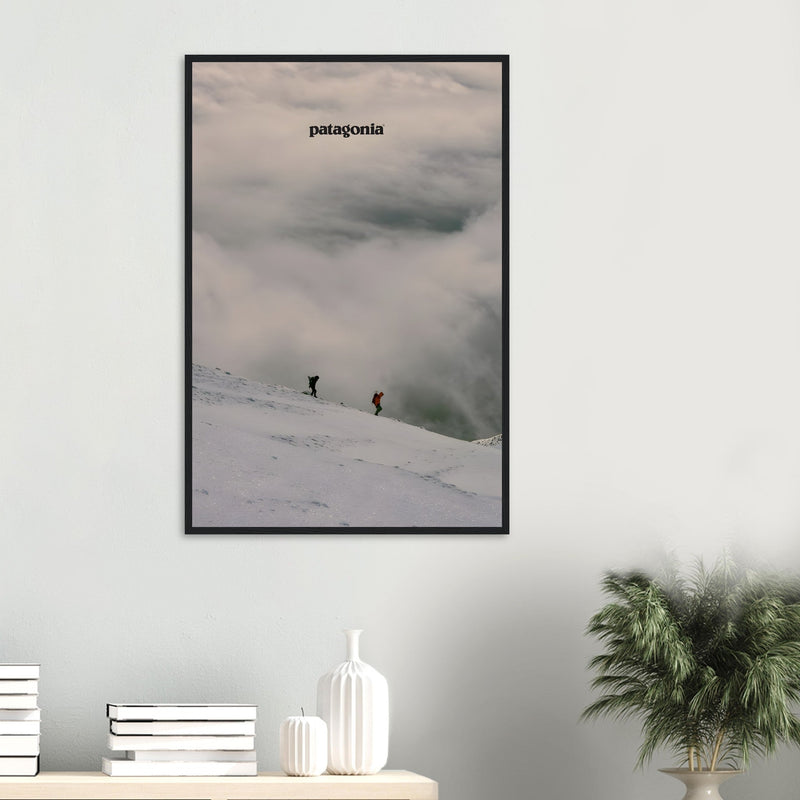 Patagonia Mountain Toppers Vintage Poster Ad