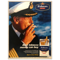Rothmans King Size Best Tobacco Money Can Buy Vintage Poster Ad