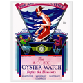 Rolex Amphibious Oyster Vintage Poster