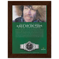 Rolex Explorer Vintage Poster Ad