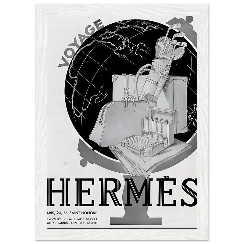 Hermes Voyage Vintage Poster