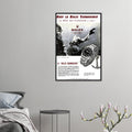 Avec La Rolex Submariner Vintage Poster Ad