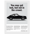 Porsche Vintage Poster - Lost