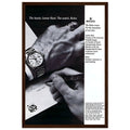 Rolex Lamar Hunt Vintage Poster Ad