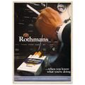 Rothmans Vintage Poster Ad - Rothman Kingsize