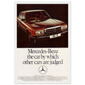 Mercedes Benz Vintage Poster Ad