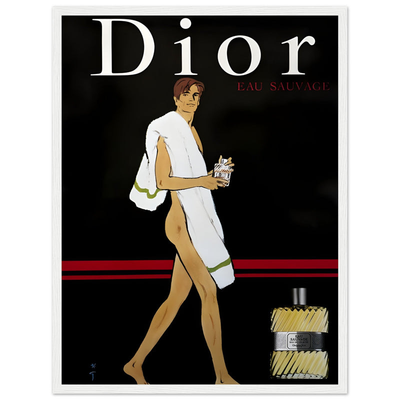 Dior Eau Sauvage Man Vintage Poster Ad