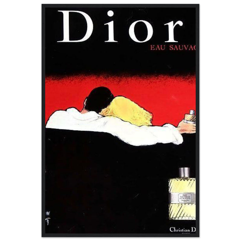 Dior Eau Sauvage Vintage Poster Ad
