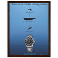 Rolex Deepsea Vintage Poster Ad