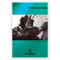 Rolex Submariner Diver Vintage Poster Ad