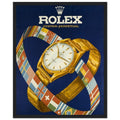 Rolex Advertising Golden Age Oyster Perpetual Vintage Poster
