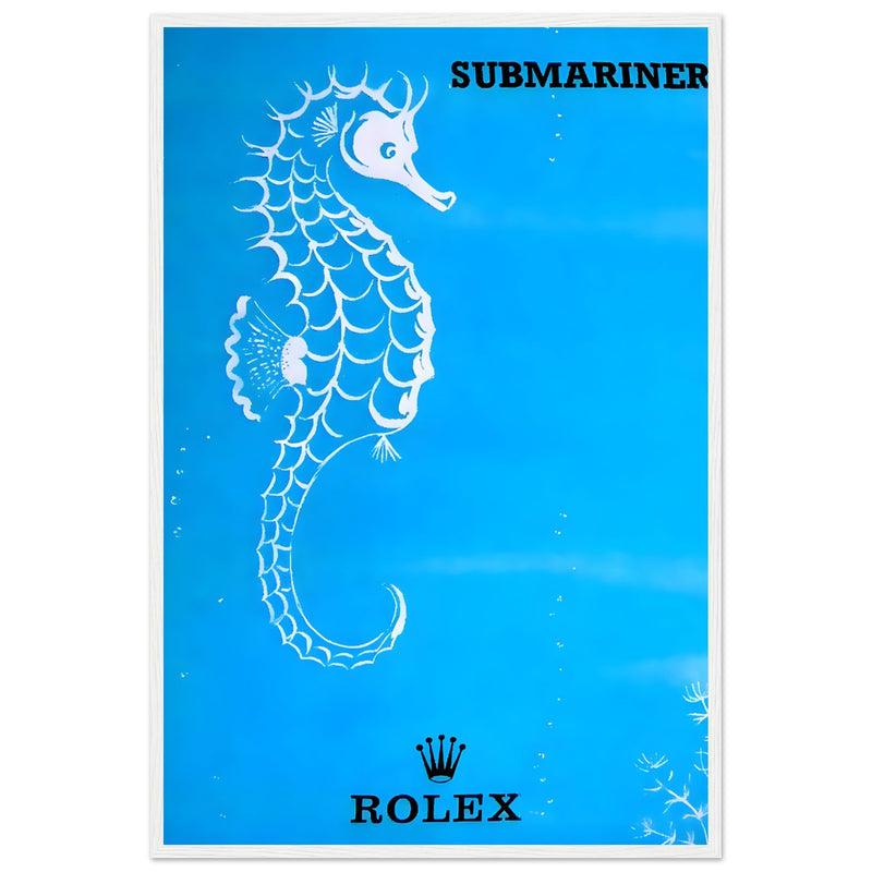 Rolex Submariner Vintage Ad Poster