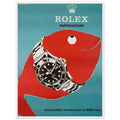 Rolex Submariner Vintage Poster Ad