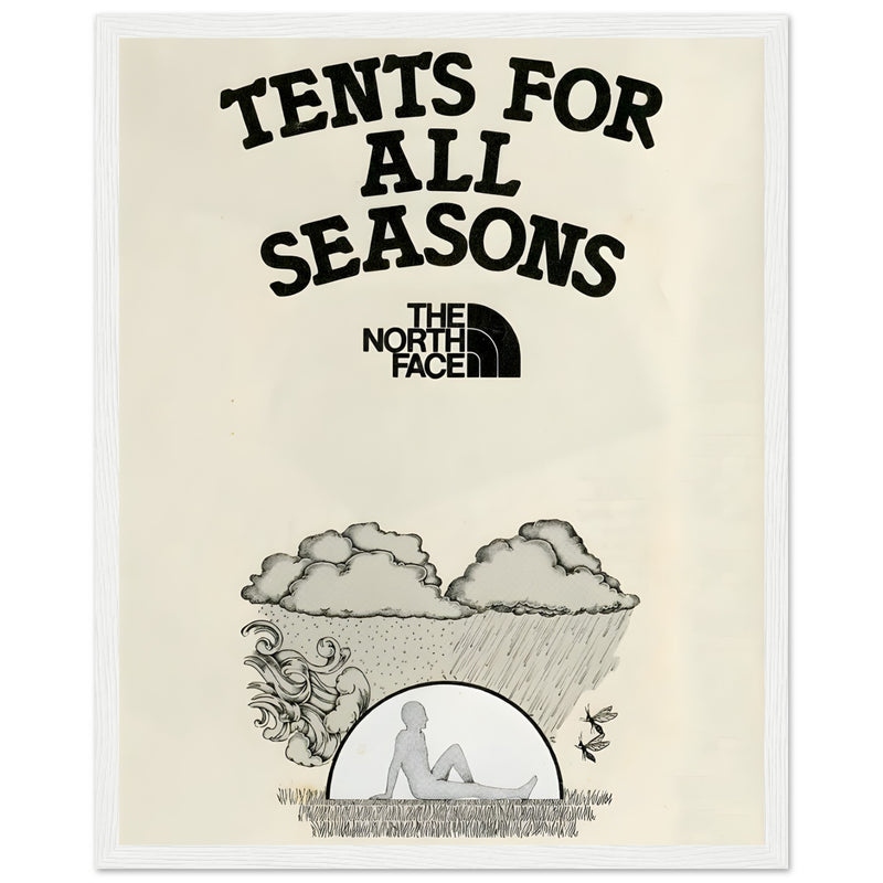 The North Face All Season Vintage Poster