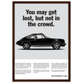Porsche Vintage Poster - Lost