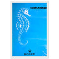 Rolex Submariner Vintage Ad Poster