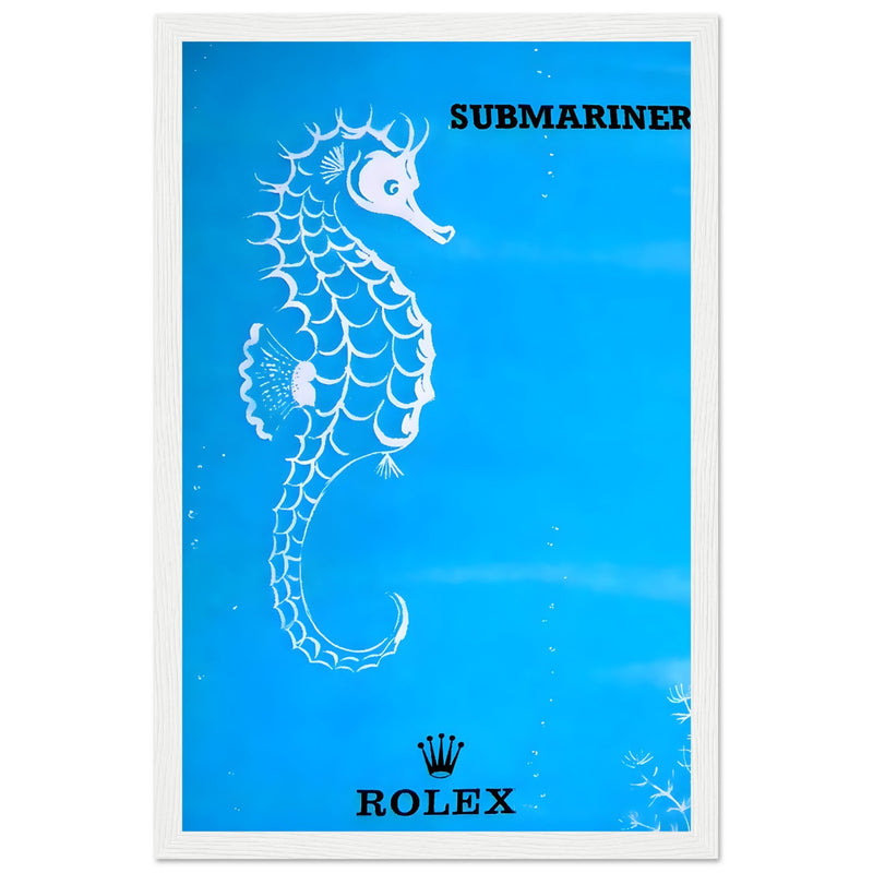 Rolex Submariner Vintage Ad Poster