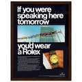 Rolex Day-Date UN Vintage Poster Ad