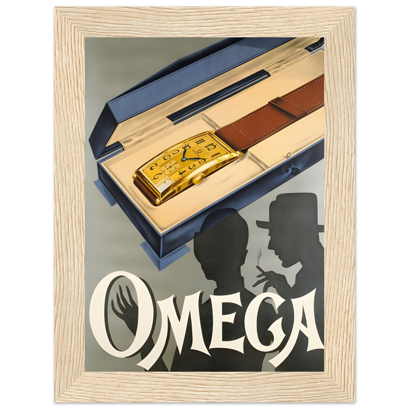 Omega Vintage Poster Ad