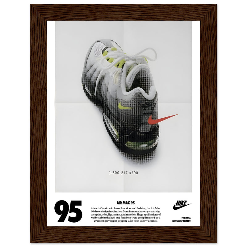 Nike Air Max 95 Vintage Poster Ad