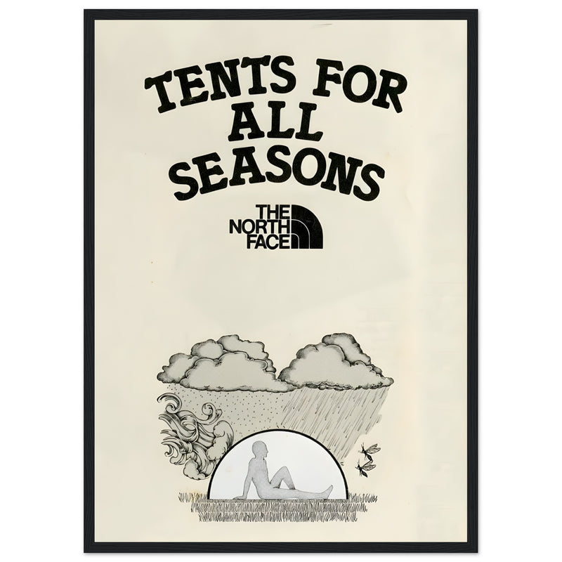 The North Face All Season Vintage Poster