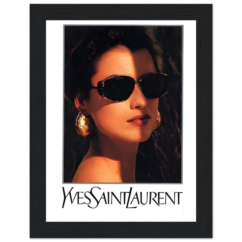 Yves Saint Laurent Vintage Poster