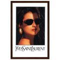 Yves Saint Laurent Vintage Poster