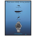Rolex Deepsea Vintage Poster Ad